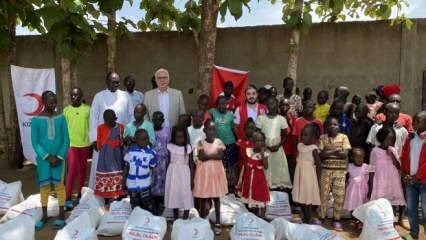 Türk Kızılay, Güney Sudan'da 870 aileye gıda yardımı ulaştırdı
