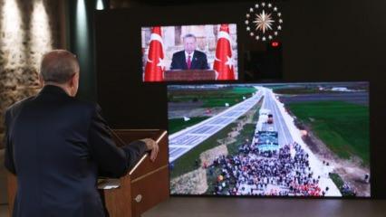 Cumhurbaşkanı Erdoğan'dan dikkat çeken Pınarhisar hatırlatması