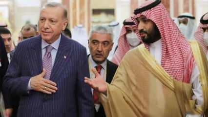 Erdoğan'dan Suudi Arabistan paylaşımı