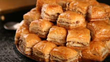 Ev yapımı bol cevizli baklava nasıl yapılır? Enfes ve pratik cevizli baklava tarifi