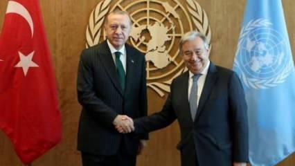 Guterres Ankara'ya geliyor! Başkan Erdoğan'la görüşecek