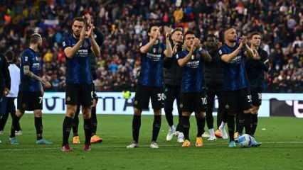 Inter, Udinese'yi deplasmanda devirdi