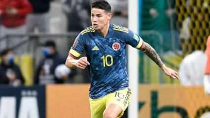 James Rodriguez'e Türkiye'den kanca!