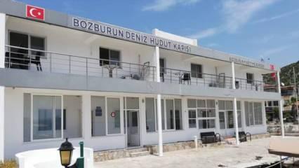 Muğla'da iki yıldır kapalı olan Bozburun Deniz Hudut Kapısı açıldı
