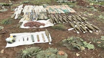 Pen&ccedil;e Kilit operasyonlarında PKK'ya ait 81 mağara ve sığınak ele ge&ccedil;irildi