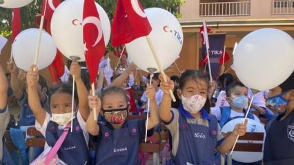 TİKA, Paraguaylı çocuklara 23 Nisan sevinci yaşattı