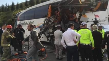 Bursa'da bir kişinin öldüğü kazada kamyon şoförü, otobüsü görmemiş!
