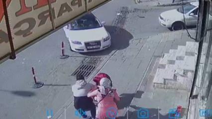 Esenler'de akılalmaz kaza: Ters yöne girip 1'i bebek 3 kişiyi ezdi