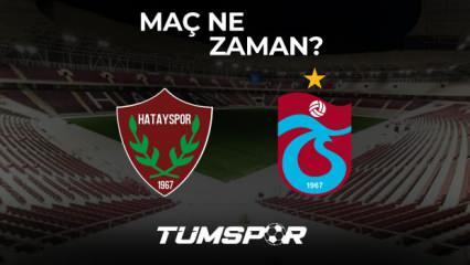 Hatayspor Trabzonspor maçı ne zaman? Hakemler açıklandı! Maçı şifresiz veren kanallar