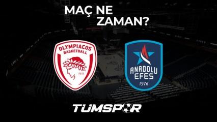 Olympiakos Anadolu Efes EuroLeague Final-Four maçı ne zaman? Maç şifreli mi?