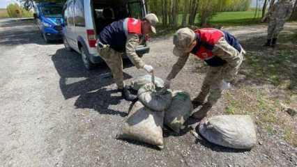 Van'da kaçak avlanan 450 kilo inci kefali ele geçirildi