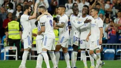 Benzema tarihe geçti! Real Madrid 6 golle kazandı
