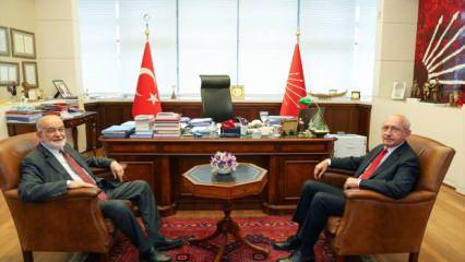 CHP Genel Başkanı Kılıçdaroğlu, Karamollaoğlu ile görüştü