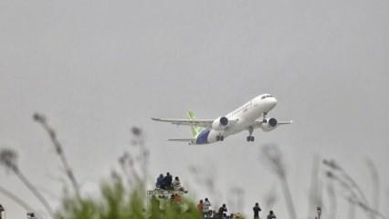 Çin'in yerli yolcu uçağı, ilk teslimat için test uçuşunu tamamladı