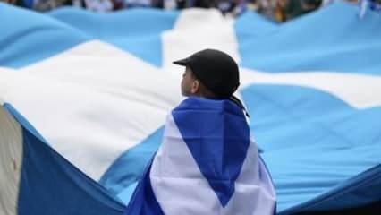 İskoçya'da bağımsızlık yürüyüşü