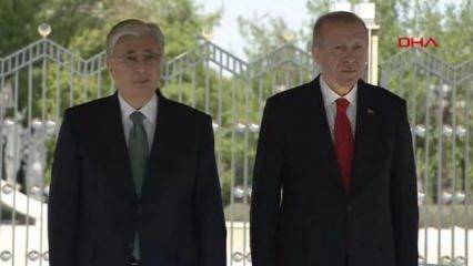 Kazakistan Cumhurbaşkanı Tokayev Ankara'da