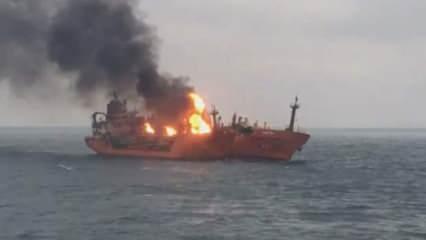 Rusya'da demirli Vanuatu bayraklı gemide çıkan yangında bir Türk vatandaşı öldü