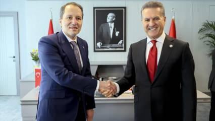 TDP Genel Başkanı Sarıgül ve Yeniden Refah Partisi Genel Başkanı Erbakan görüştü