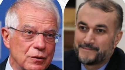 Abdullahiyan ile Borrell,  ABD-İran ilişkilerini görüştü