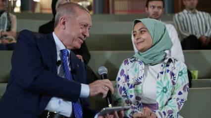 Cumhurbaşkanı Recep Tayyip Erdoğan, gençlerle buluştu	