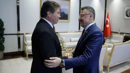 Cumhurbaşkanı Yardımcısı Oktay, KKTC Başbakanı Üstel ile telefonda görüştü