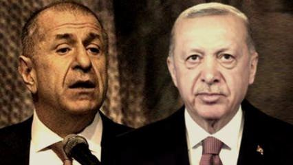 Erdoğan'dan Ümit Özdağ'a: İstihbaratçı artığı
