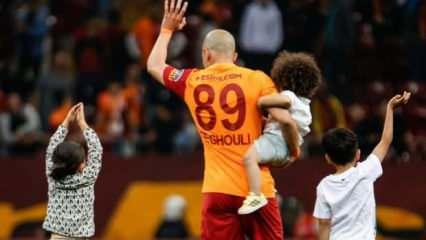Feghouli Galatasaray'a veda etti