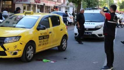 Kayseri'de dehşete düşüren olay! Önünü kestiği taksiciyi başından vurdu!