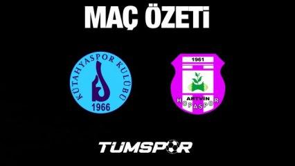 MAÇ ÖZETİ | Kütahyaspor 0-0 Artvin Hopaspor (TFF 3. Lig Play-Off)