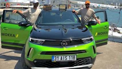Opel Mokka-e, "Yelkenli ile Türkiye Turu Rekoru"nun bir parçası oldu