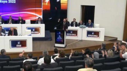 Ankara Mali Müşavirler Odası Genel Kurulu'nda HDP’liler İstiklal Marşı’nı okumadı!