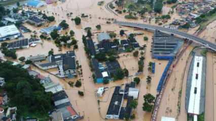 Brezilya'da şiddetli yağışlarda ölenlerin sayısı 126’ya yükseldi