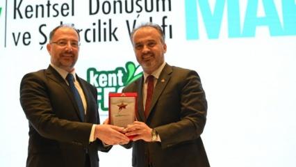Bursa Büyükşehir projelerine 3 ödül birden