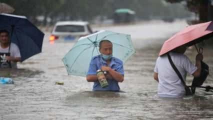Çin'de şiddetli yağış: Ölü sayısı 15'e yükseldi