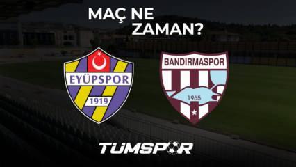 Bandırmaspor Eyüpspor rövanş maçı ne zaman, saat kaçta ve hangi kanalda?