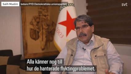 İsveç heyeti Türkiye'deyken devlet televizyonu SVT teröristbaşı Müslim ile röportaj yaptı