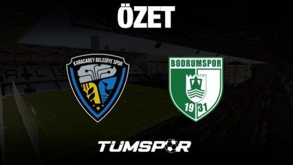 MAÇ ÖZETİ İZLE | Karacabey Belediyespor 0-3 Bodrumspor (TFF 2. Lig Play-Off Finali)