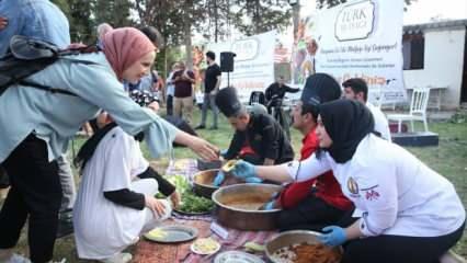 Şanlıurfa'da 150 çeşit yemek vatandaşların beğenisine sunuldu