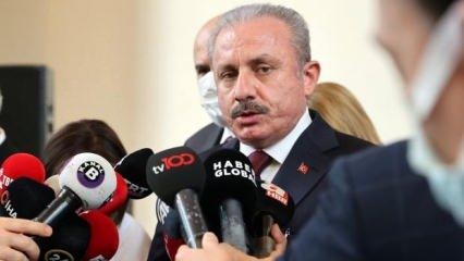 Şentop'tan Kılıçdaroğlu'nun iddiasına tepki: Cumhurbaşkanımızı kefenini giyip yola çıktı