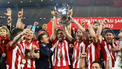 Türkiye Kupası'nda şampiyon Sivasspor!
