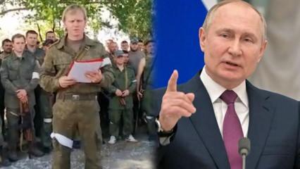 Rus askerler, Putin'e isyan bayrağını çekti