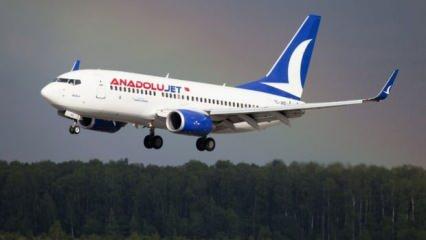 AnadoluJet'ten Ankara- Brüksel hattında ilk uçuş 