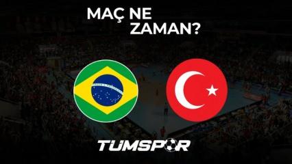 Brezilya Türkiye Voleybol Milletler Ligi maçı ne zaman, saat kaçta ve hangi kanalda? 