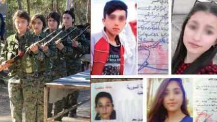 Terör örgütü YPG/PKK bir ayda 600 çocuk kaçırdı! Önce eğitim sonra silah