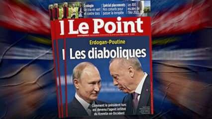 Fransız dergisinden skandal kapak: Türkiye karşıtı Le Point yeniden Erdoğan'ı hedef aldı