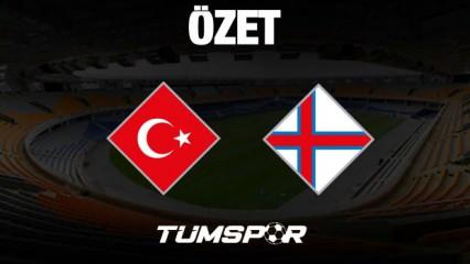 MAÇ ÖZETİ | Türkiye 4-0 Faroe Adaları (Goller, UEFA Uluslar Ligi)