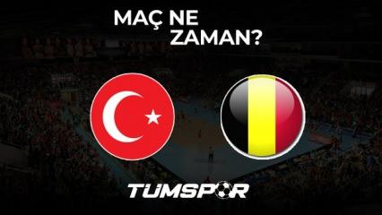 Türkiye Belçika Voleybol Milletler Ligi maçı ne zaman?