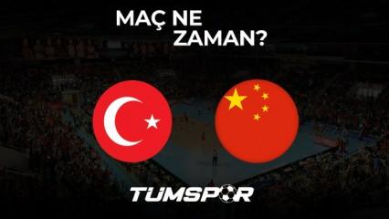 Türkiye Çin Voleybol Milletler Ligi maçı ne zaman, saat kaçta ve hangi kanalda?