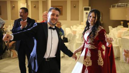 Amerika’dan Edirne’ye gelin gelen Chantelle, Türk usulü evlendi