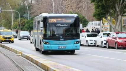Antalya’da toplu taşımaya yüzde 20 zam